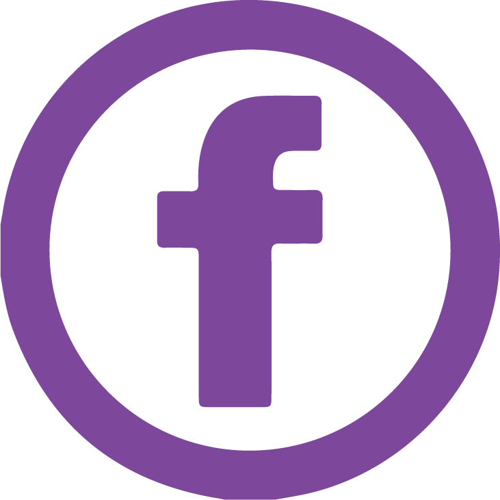 Facebook 標誌紫色背景 壁紙