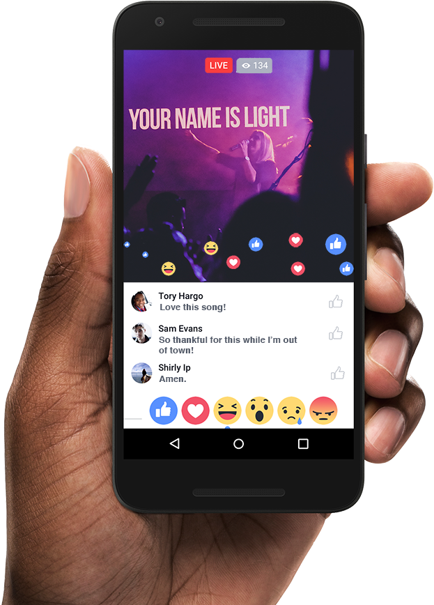 Facebook 直播演唱會體驗 壁紙