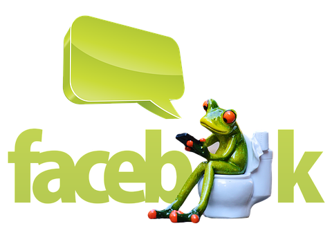 青蛙廁所 Facebook 惡搞版 壁紙