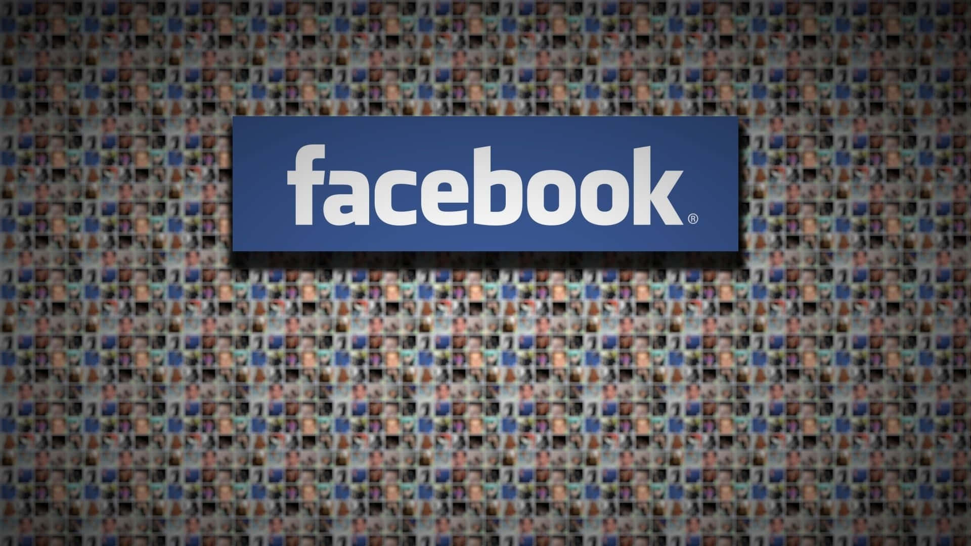 由用戶個人頭像組成嘅Facebook標誌