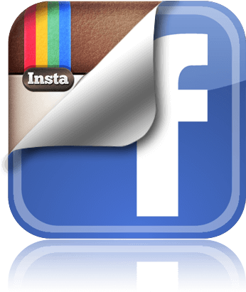 Facebook與Instagram整合圖標 壁紙