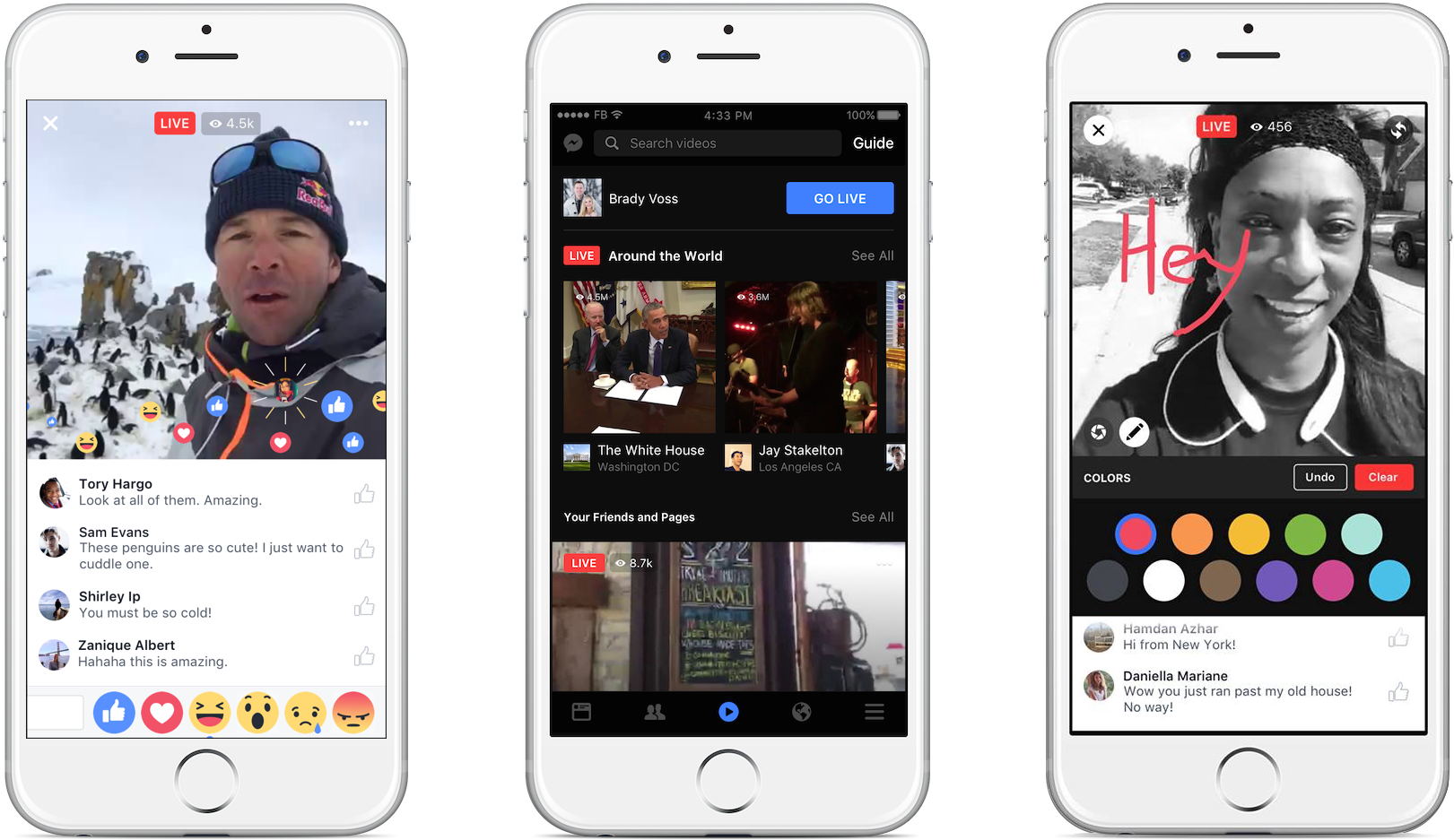 Facebook直播串流範例 壁紙