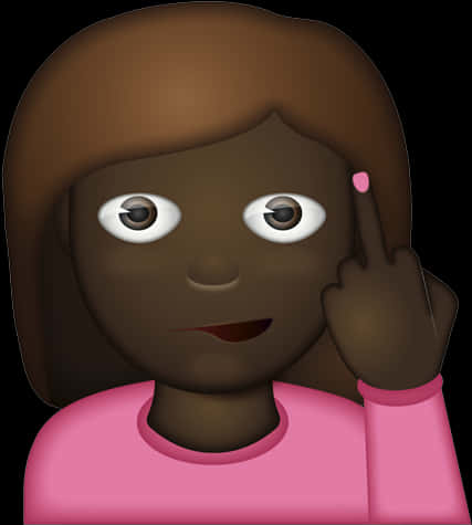 Facepalm Emoji 女性角色 壁紙
