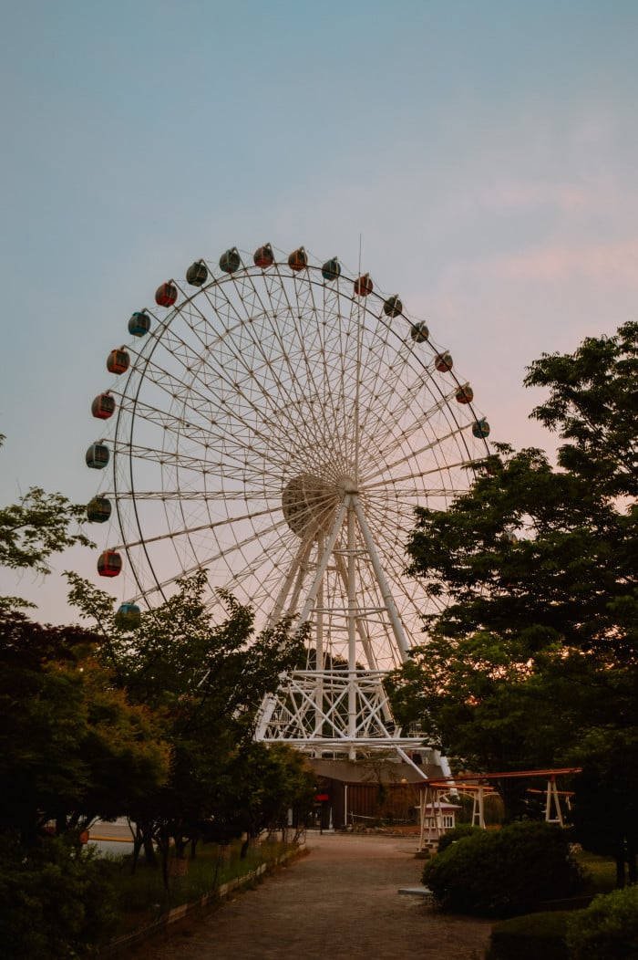 韓國光州家庭樂園的摩天輪