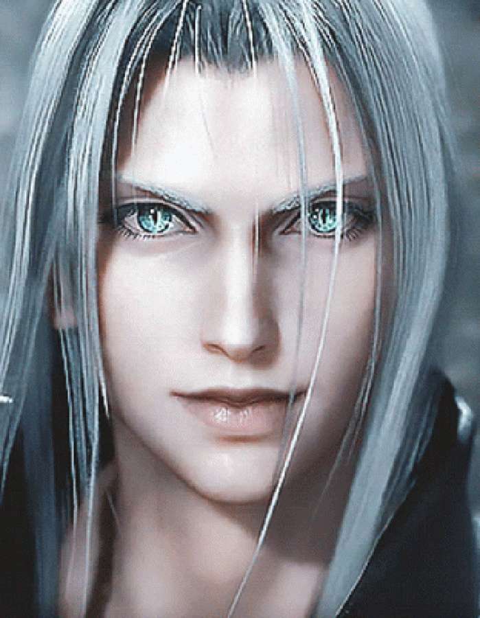《Final Fantasy VII》神秘反派賽菲羅斯，展現其威能 壁紙