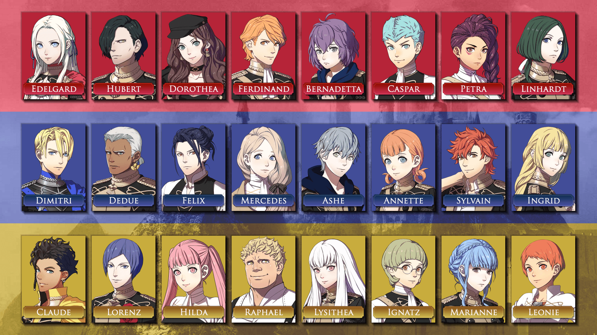 以《Fire Emblem Three Houses》探索戰術新世界 壁紙
