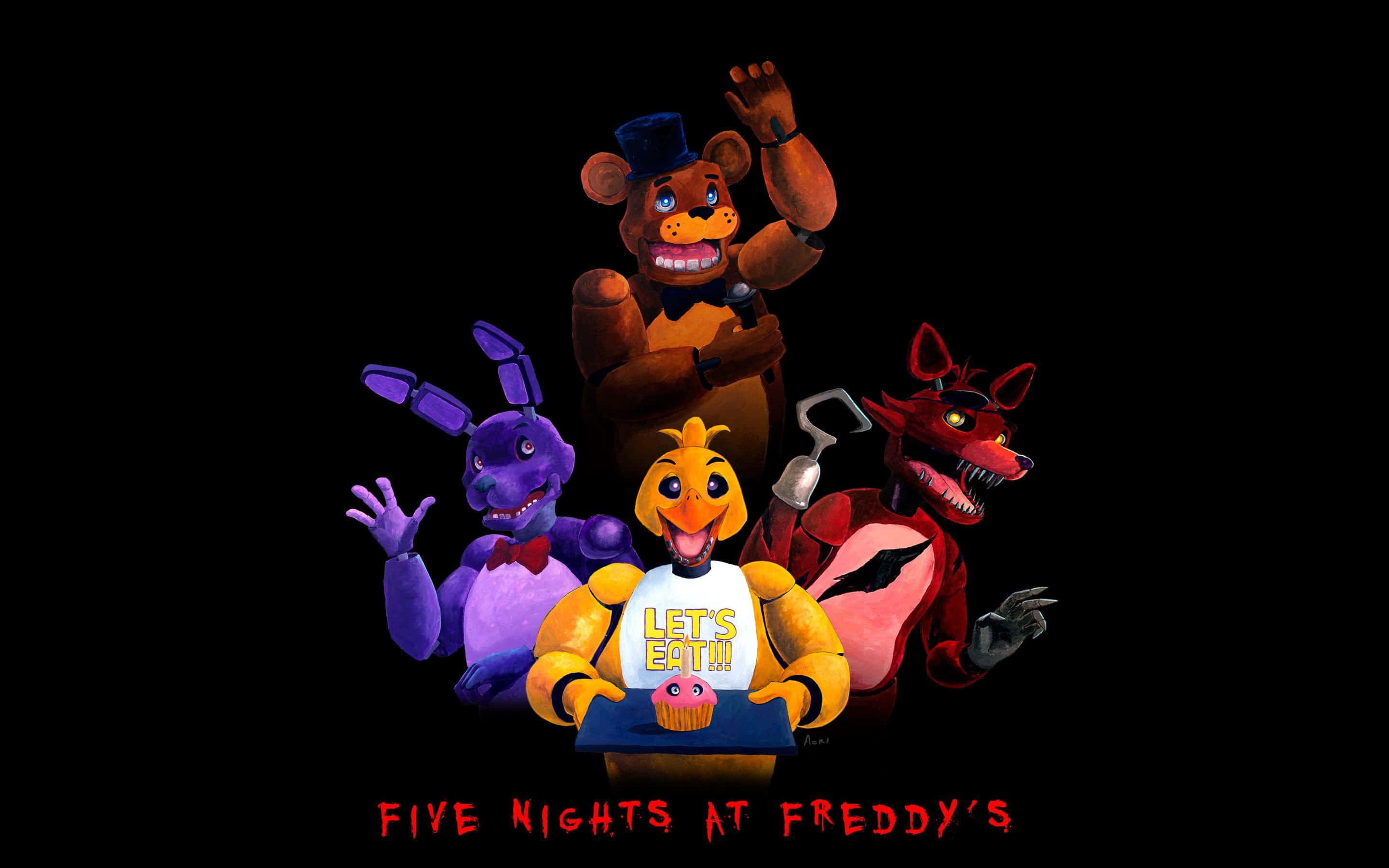 Five Nights at Freddy's HD 高清桌布 壁紙