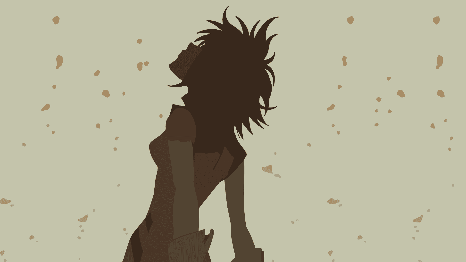 FLCL 經典角色，配上搶眼背景 壁紙