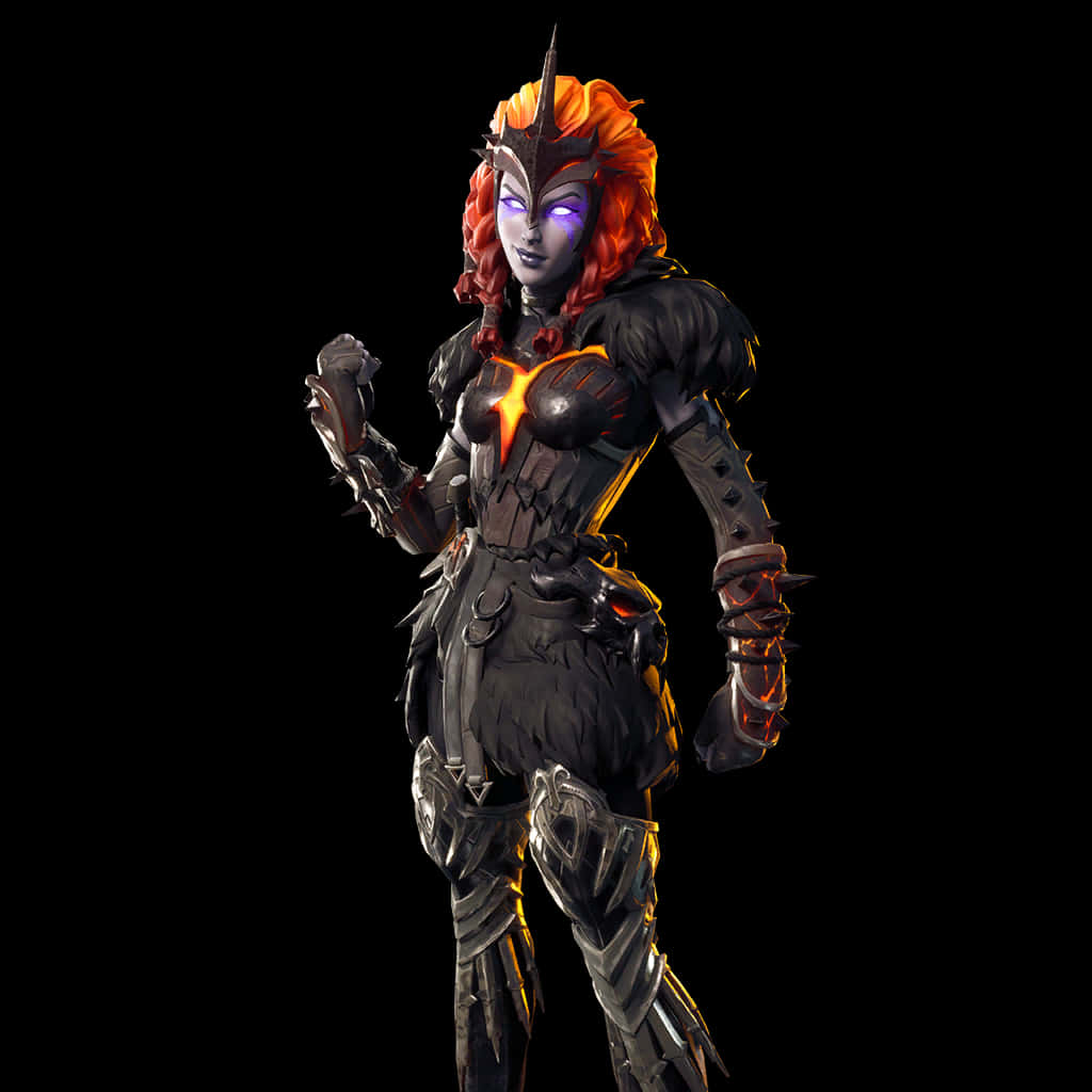 《Fortnite》女性角色暗黑戰士服裝 壁紙