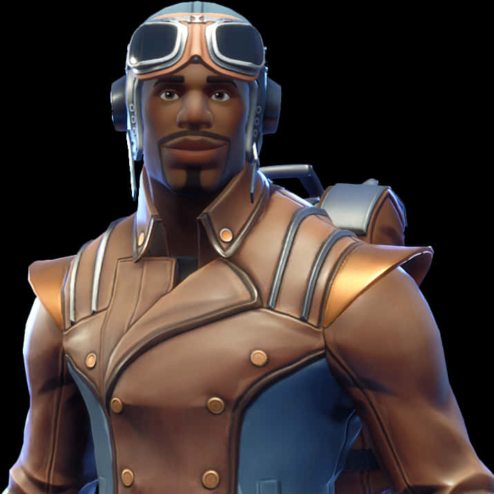 Fortnite 飛行員造型 人像特寫 壁紙