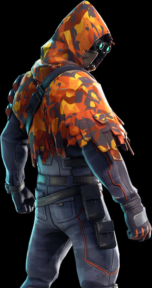 Fortnite 抽象刺客皮膚 壁紙