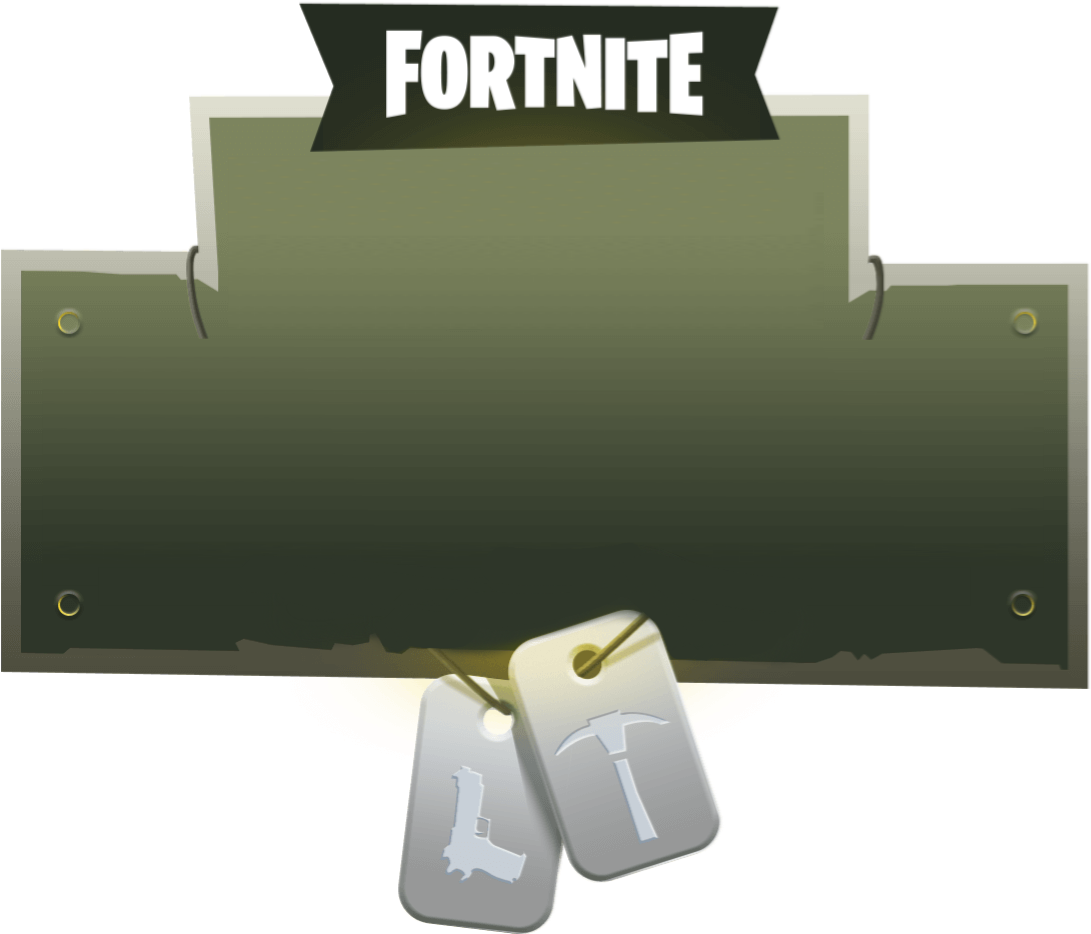 Fortnite 遊戲標誌狗牌 壁紙