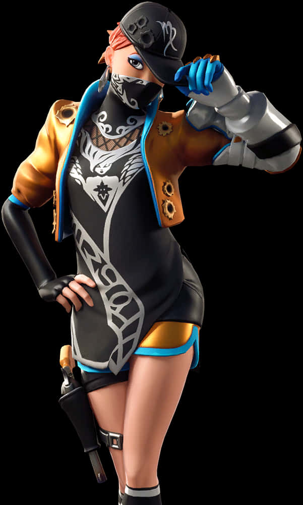 Fortnite 女性角色姿勢 壁紙