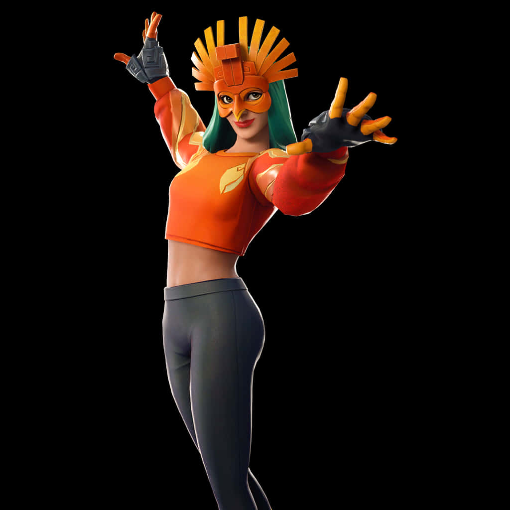 Fortnite 太陽鳥皮膚姿勢 壁紙