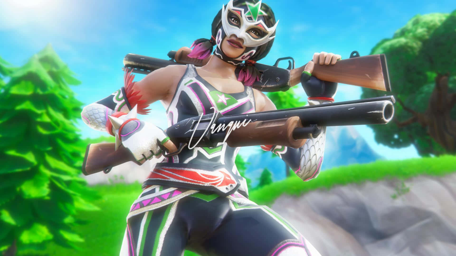 Fortnite 縮圖背景 壁紙