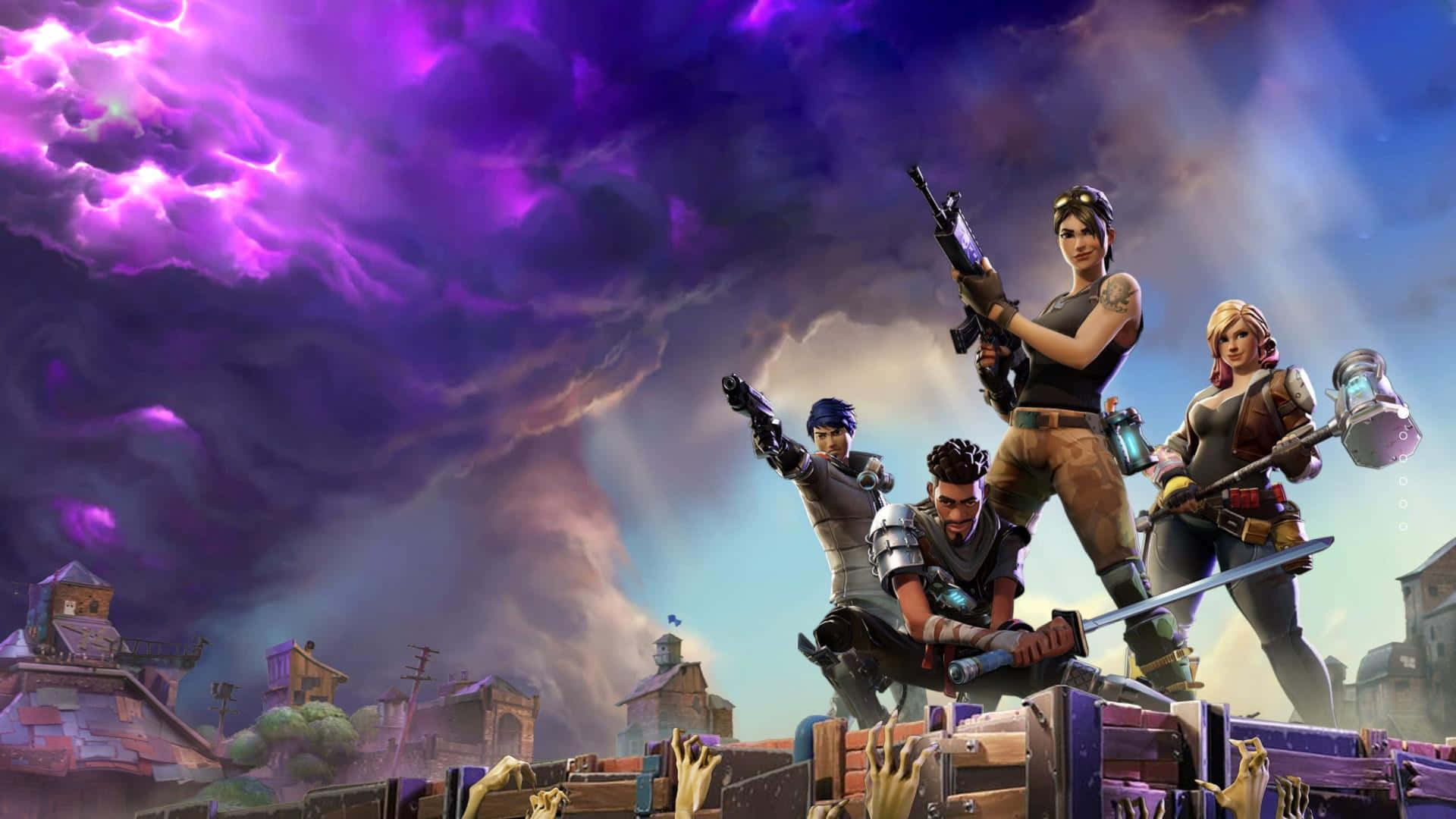 Fortnite 縮圖背景 壁紙