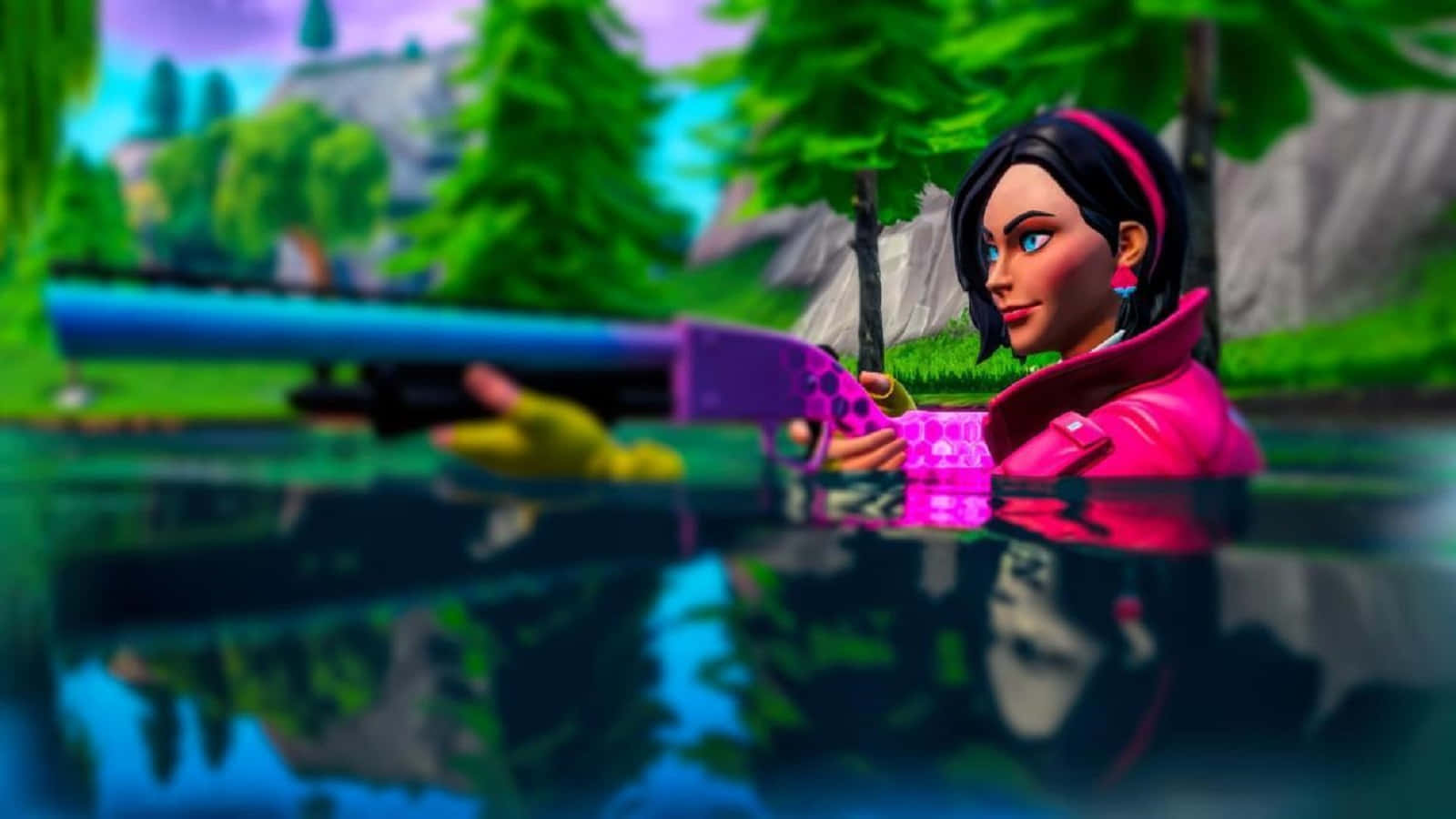 Fortnite 縮圖背景 壁紙