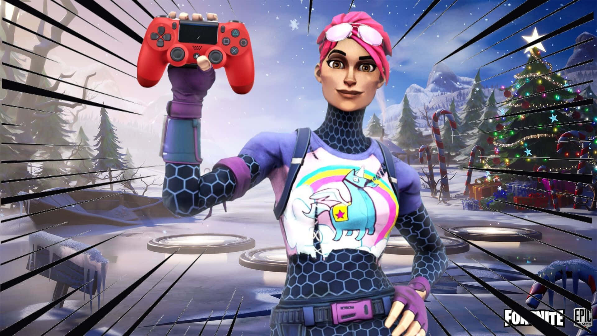 Fortnite 縮圖背景 壁紙