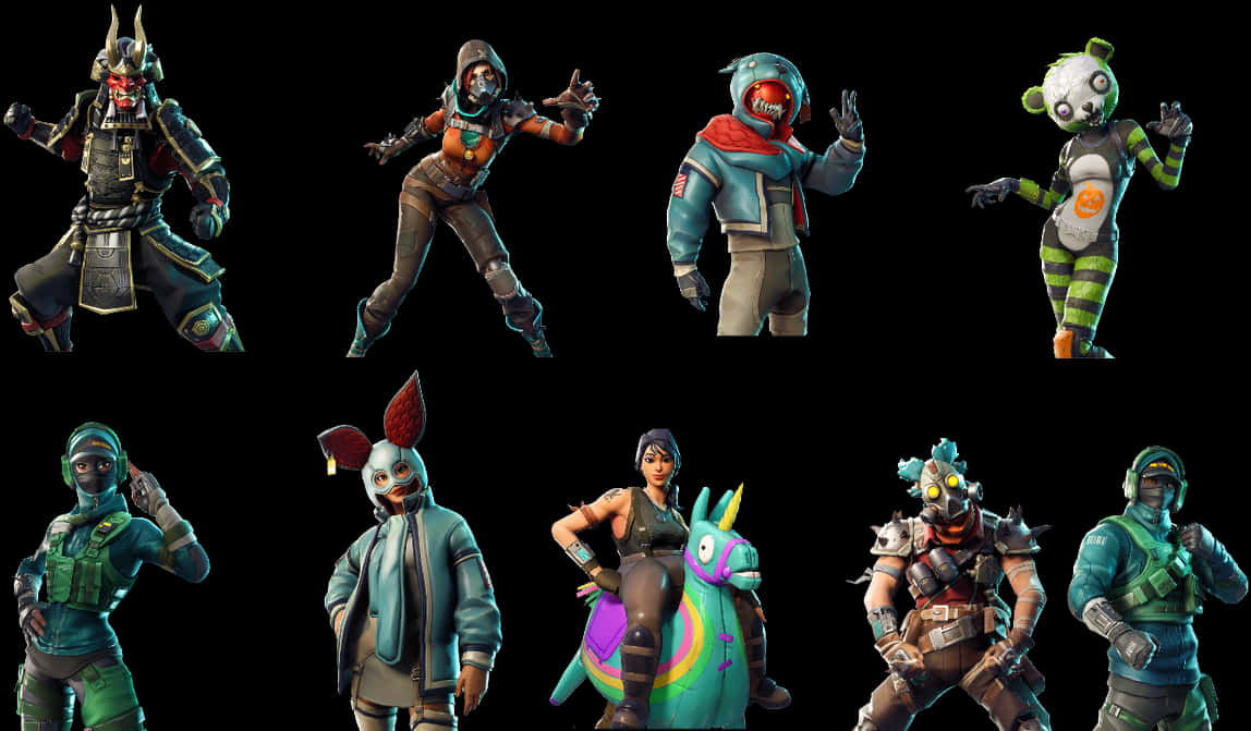 Fortnite 第十季角色，高清PNG下載