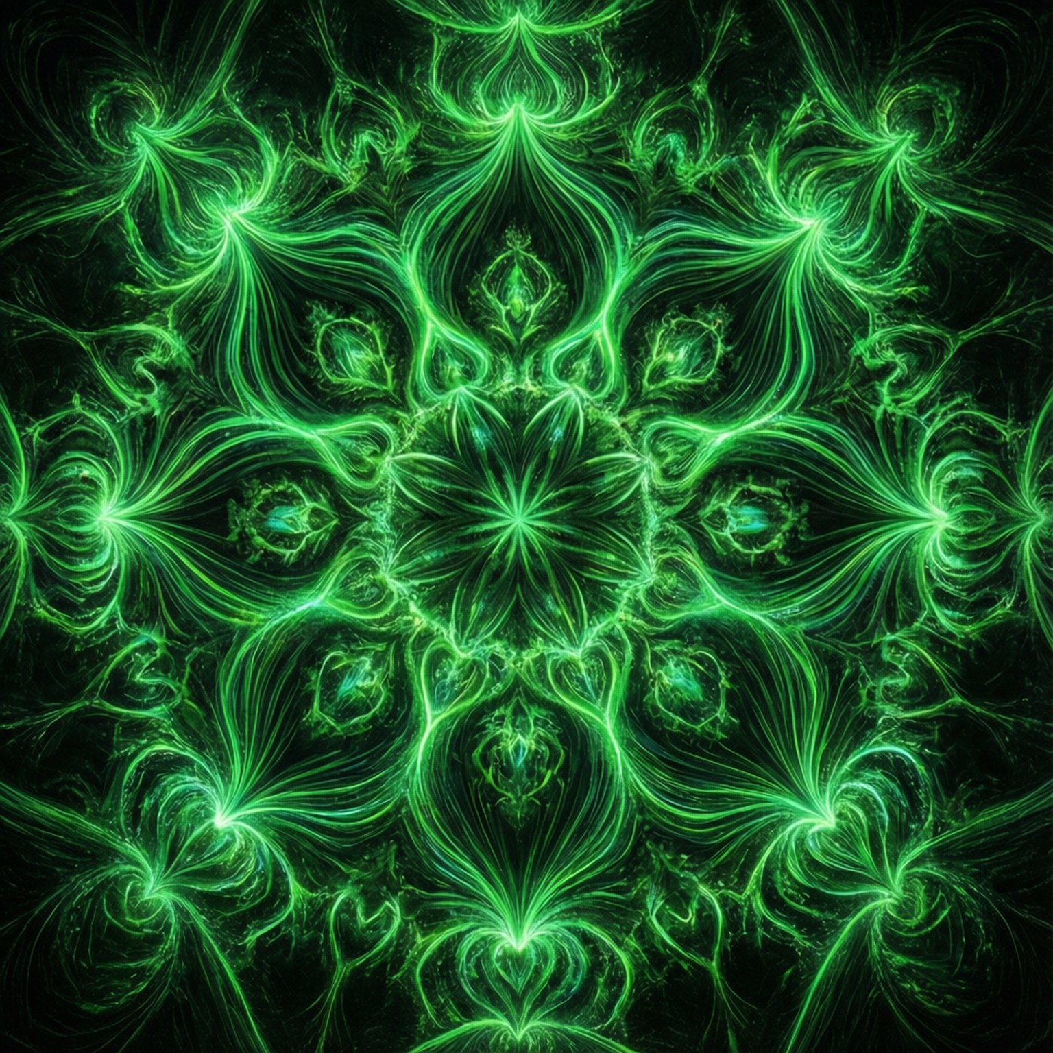 Fractal 光芒 壁紙