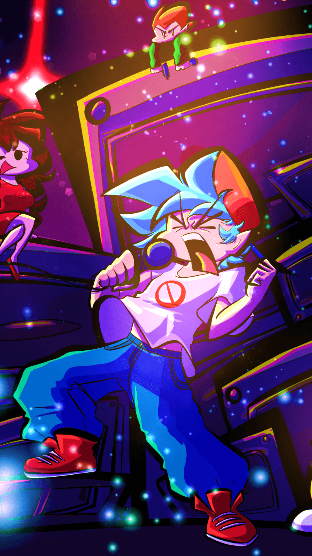 Friday Night Funkin 1080 x 1920 圖片 壁紙