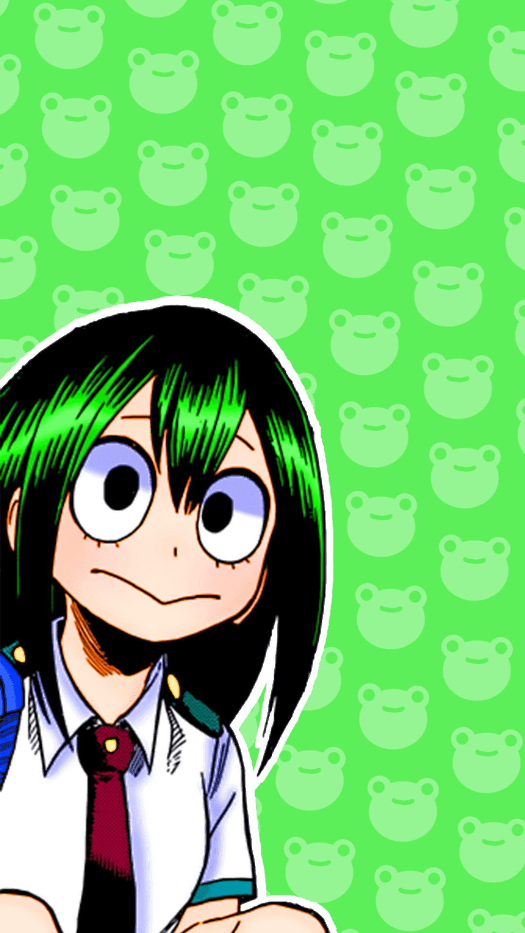 「Froppy - 我的英雄學院中的蛙吹梅雨」 壁紙