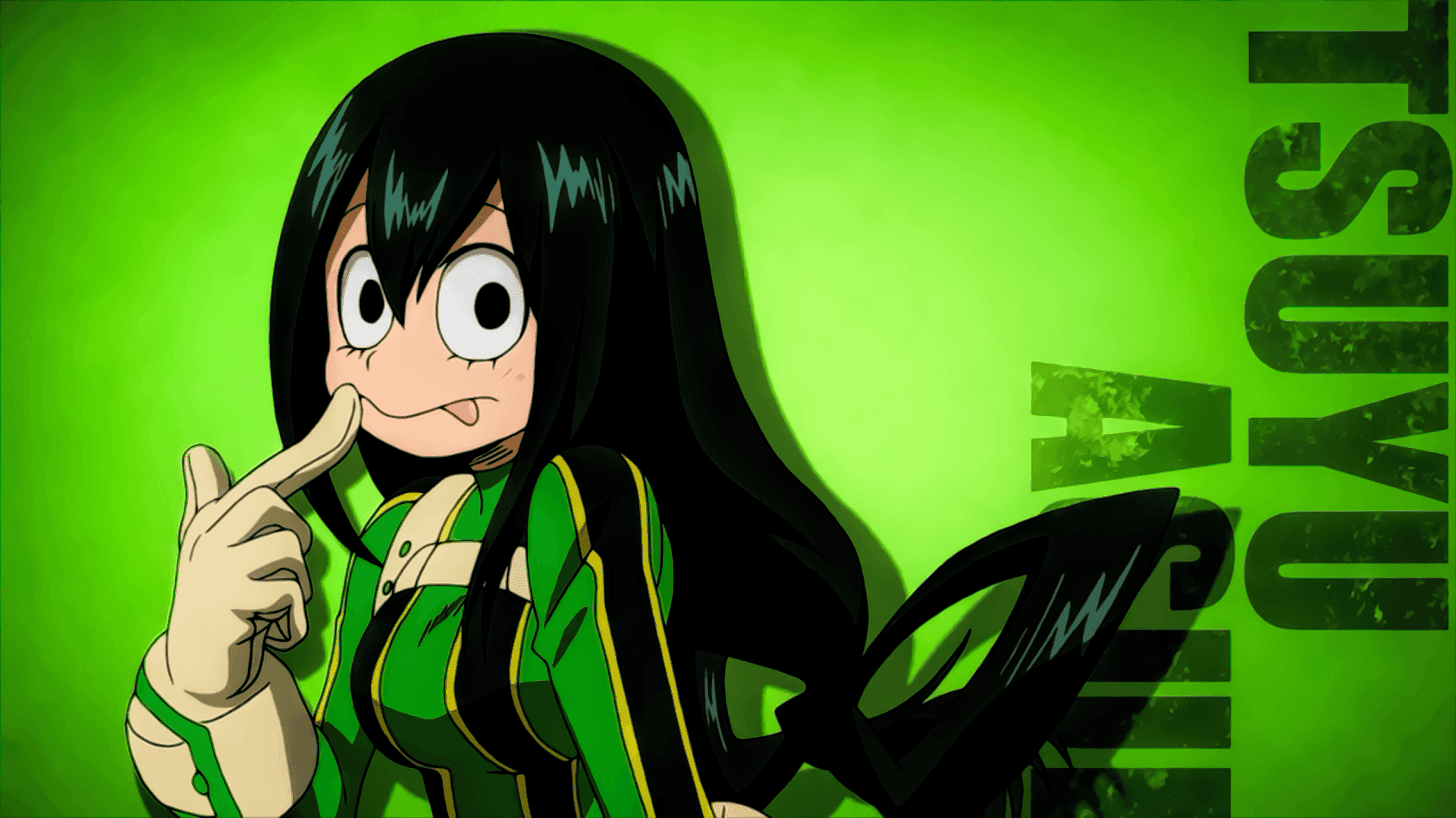 我的英雄學院—— Froppy 動感登場 壁紙
