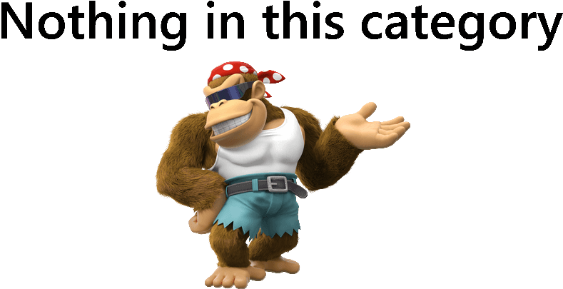 Funky Kong 姿勢 壁紙 — 一隻穿著白色背心、藍色短褲和紅色蘑菇頭巾的快樂卡通猴子，在星光閃爍的黑色背景前擺出歡迎姿勢。