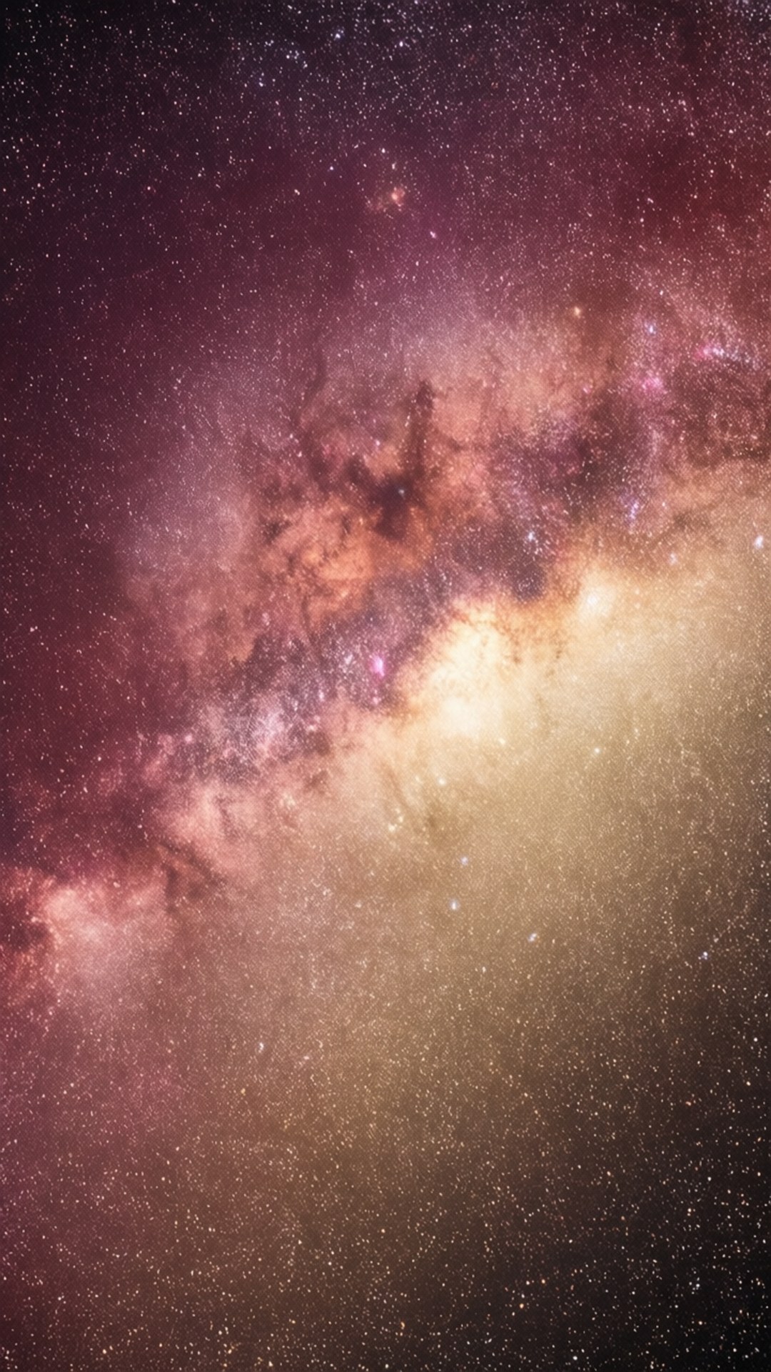 銀河系，帶有發光的星雲和無數恆星在深空