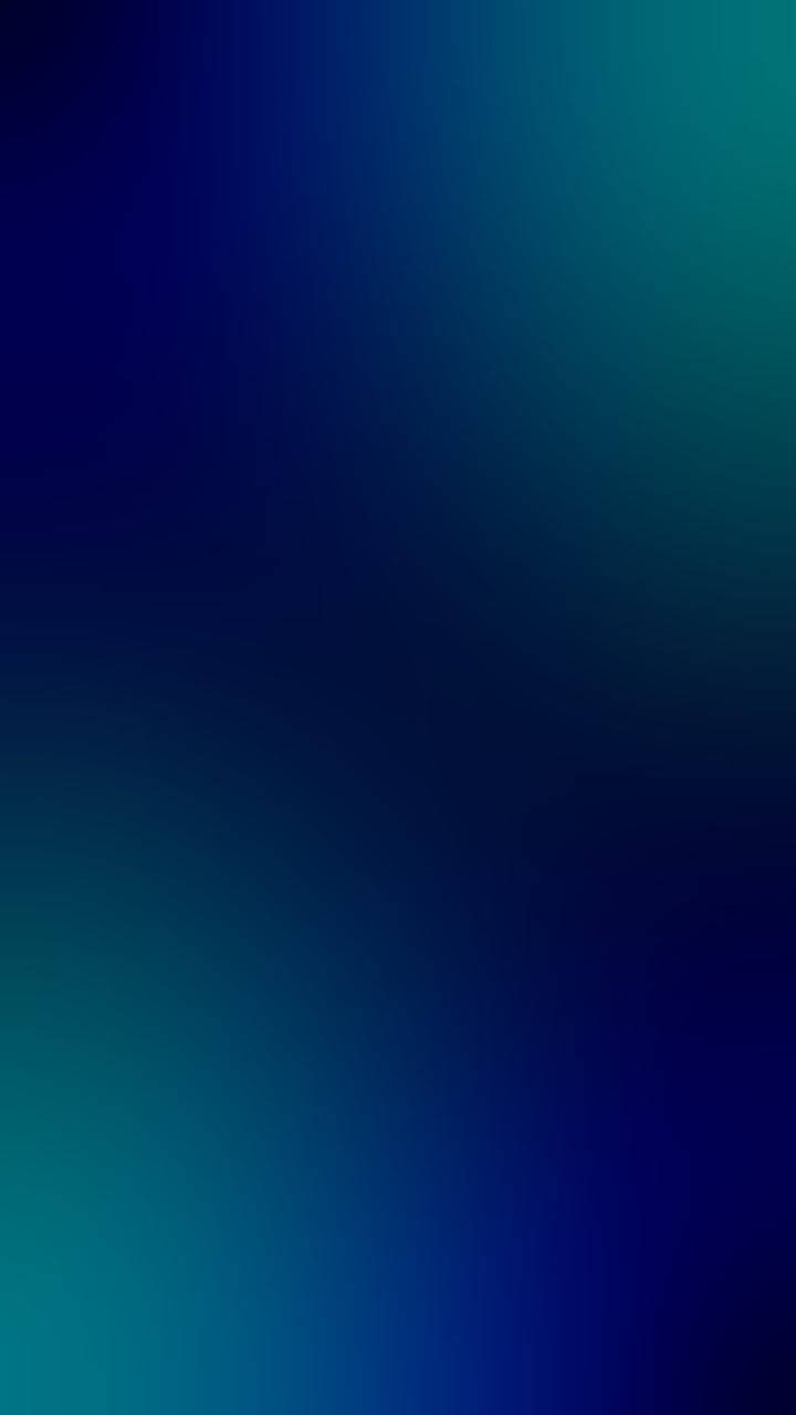 三星Galaxy Note 20 Ultra模糊抽象背景 壁紙 — 整個畫面呈現從深海軍藍到青綠色的平滑漸變。