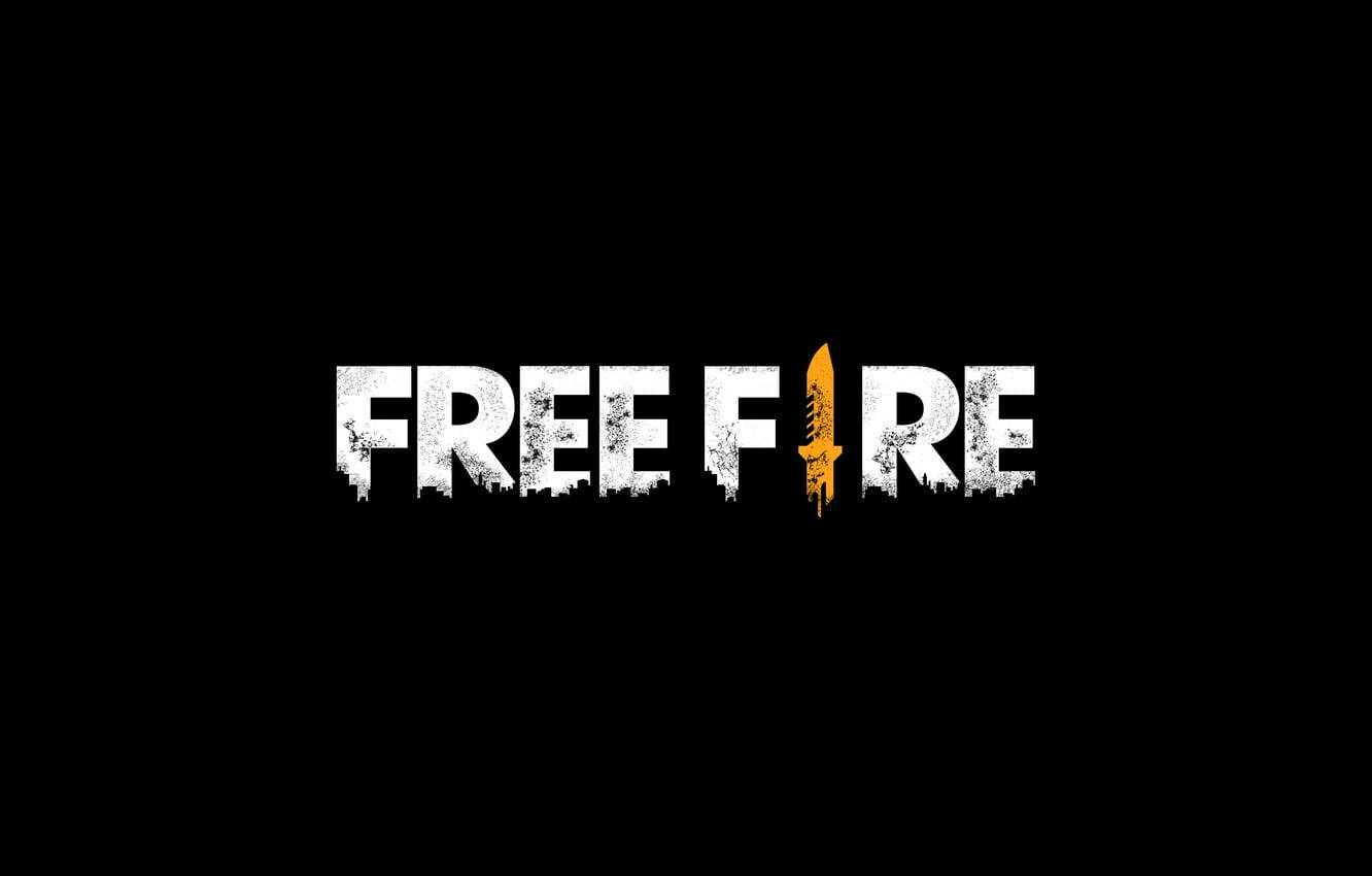 Free Fire 遊戲標誌，以刀取代 I