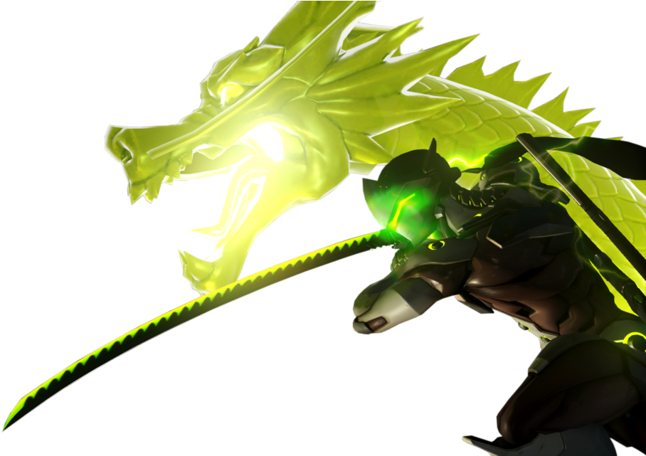 Genji 龍刃 鬥陣特攻 壁紙