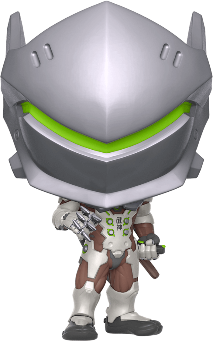 Genji Overwatch 公仔風格化 壁紙