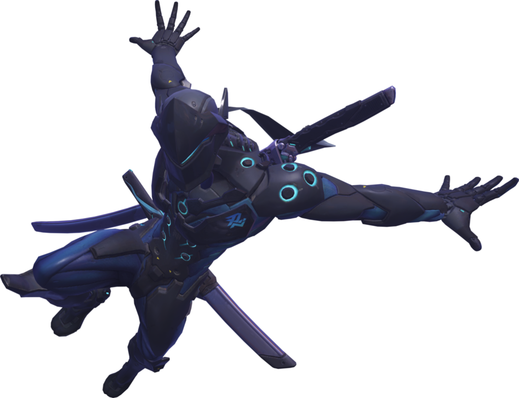 Genji《鬥陣特攻》忍者姿勢 壁紙