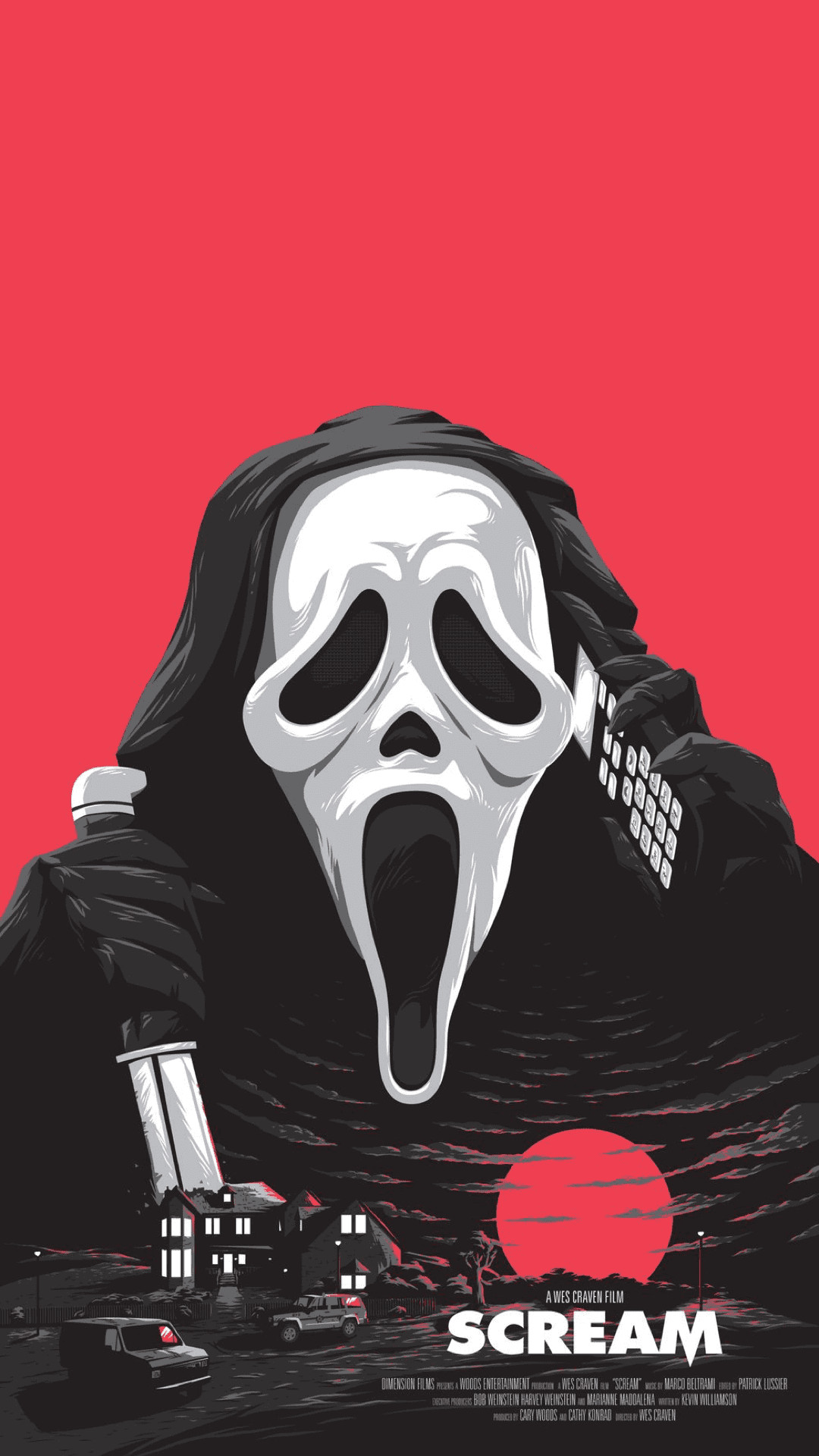 Ghostface 背景 壁紙