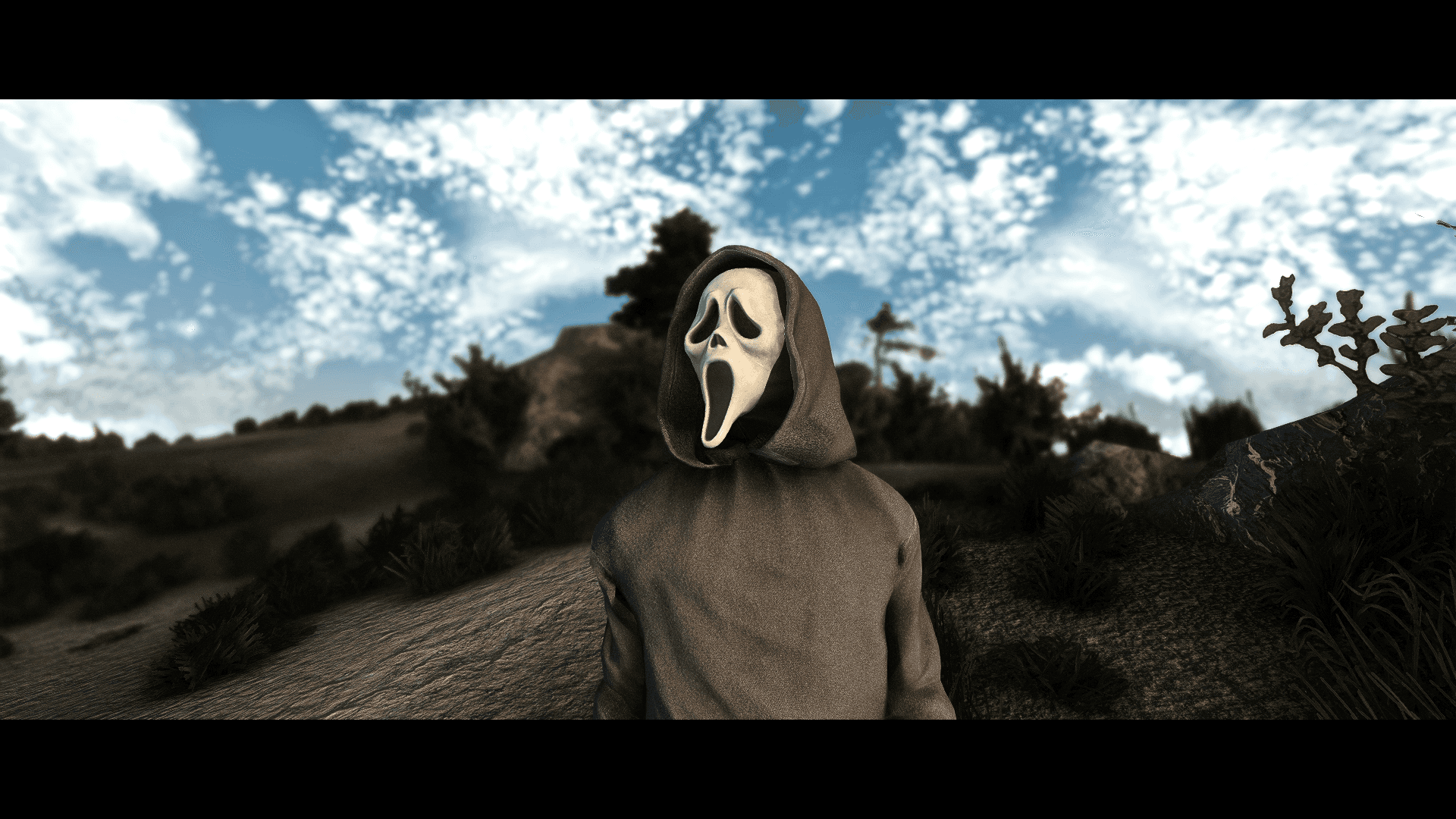 Ghostface 1920 x 1080 圖片 壁紙