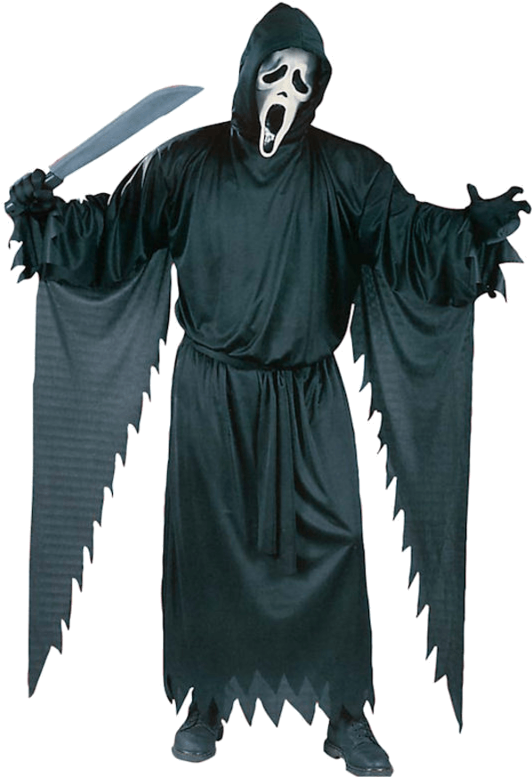 Ghostface 面具造型擺拍 壁紙
