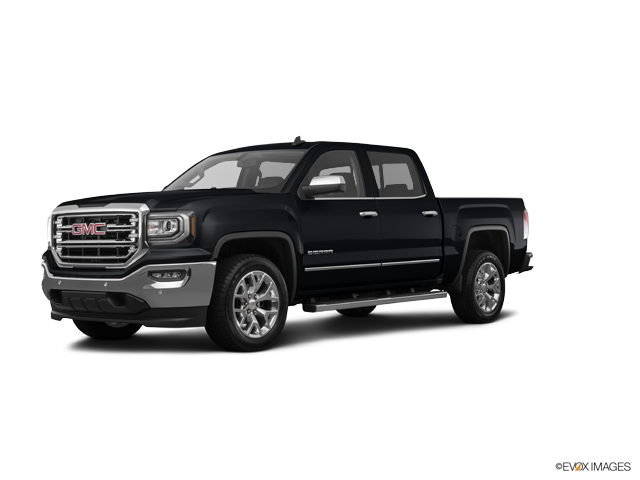 黑色GMC Sierra Denali皮卡 壁紙 — 一輛時尚的黑色 GMC Sierra 皮卡車，在乾淨的白色背景上以側面輪廓展示，帶有鍍鉻裝飾和合金輪圈。