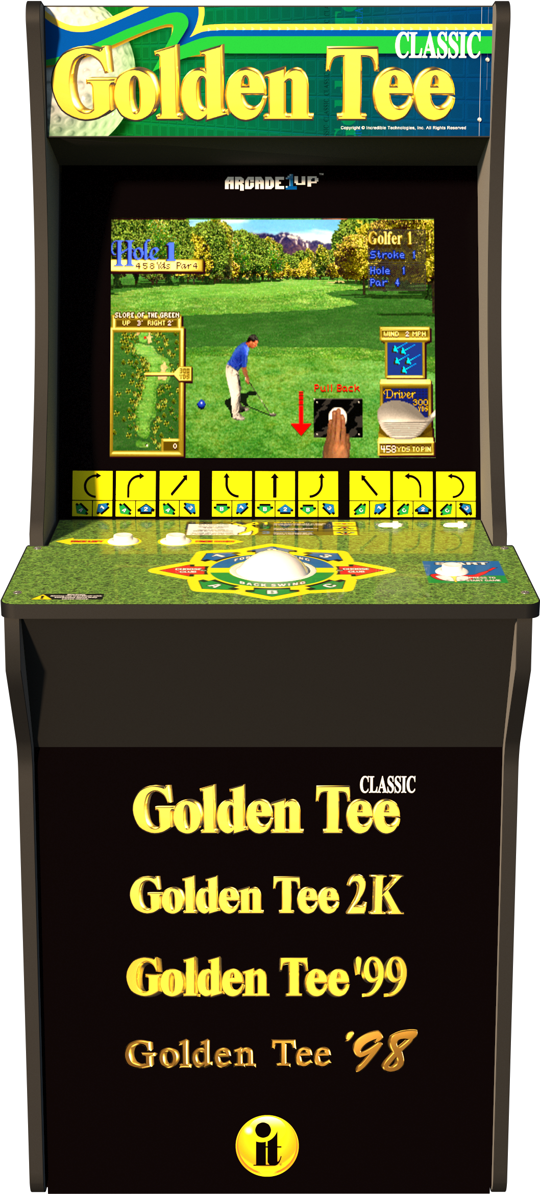 Golden Tee 街機框體 壁紙