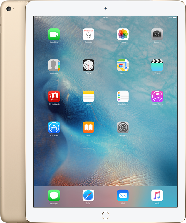Goldi Pad Pro 正面視圖 壁紙