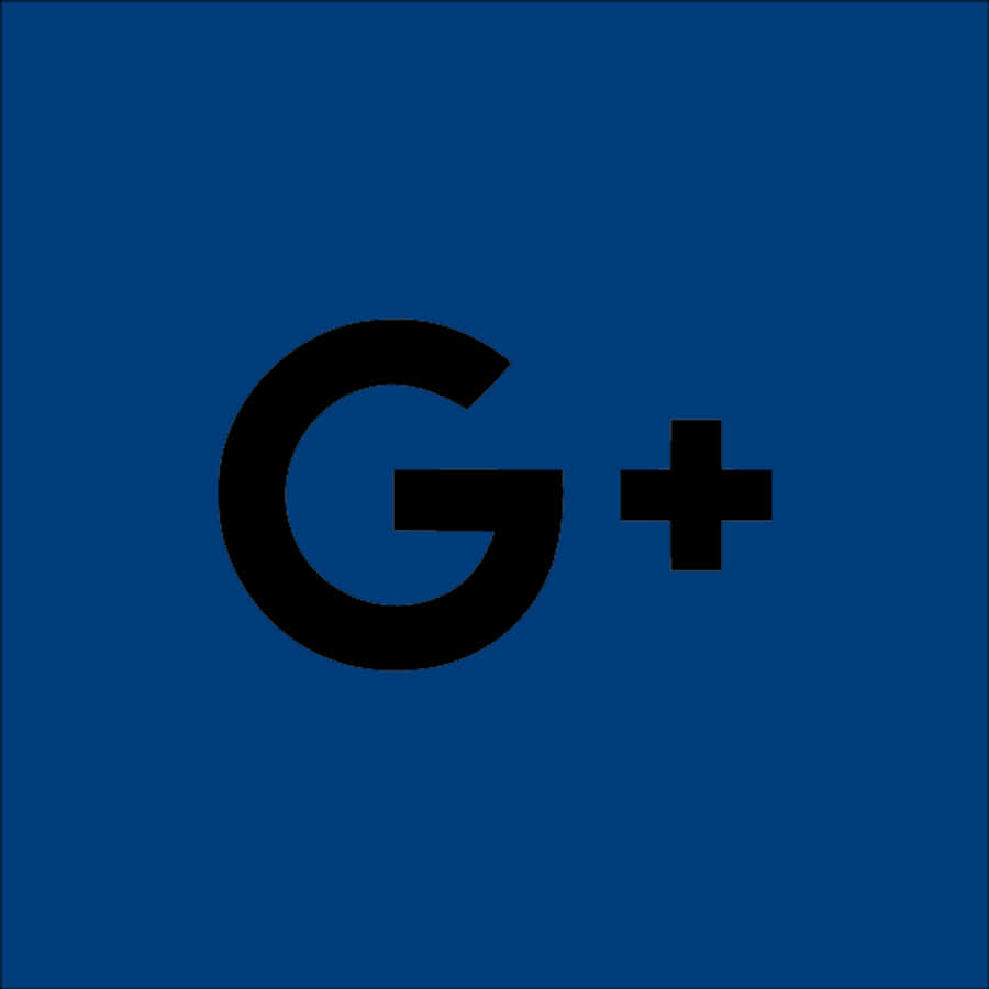 Google Plus 標誌深色背景 壁紙