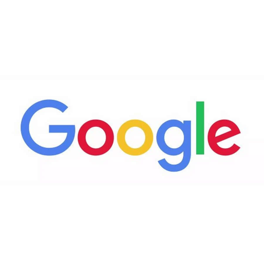Logo 桌布 壁紙 — Google 標誌以其標誌性的多色字母呈現於純白背景上。