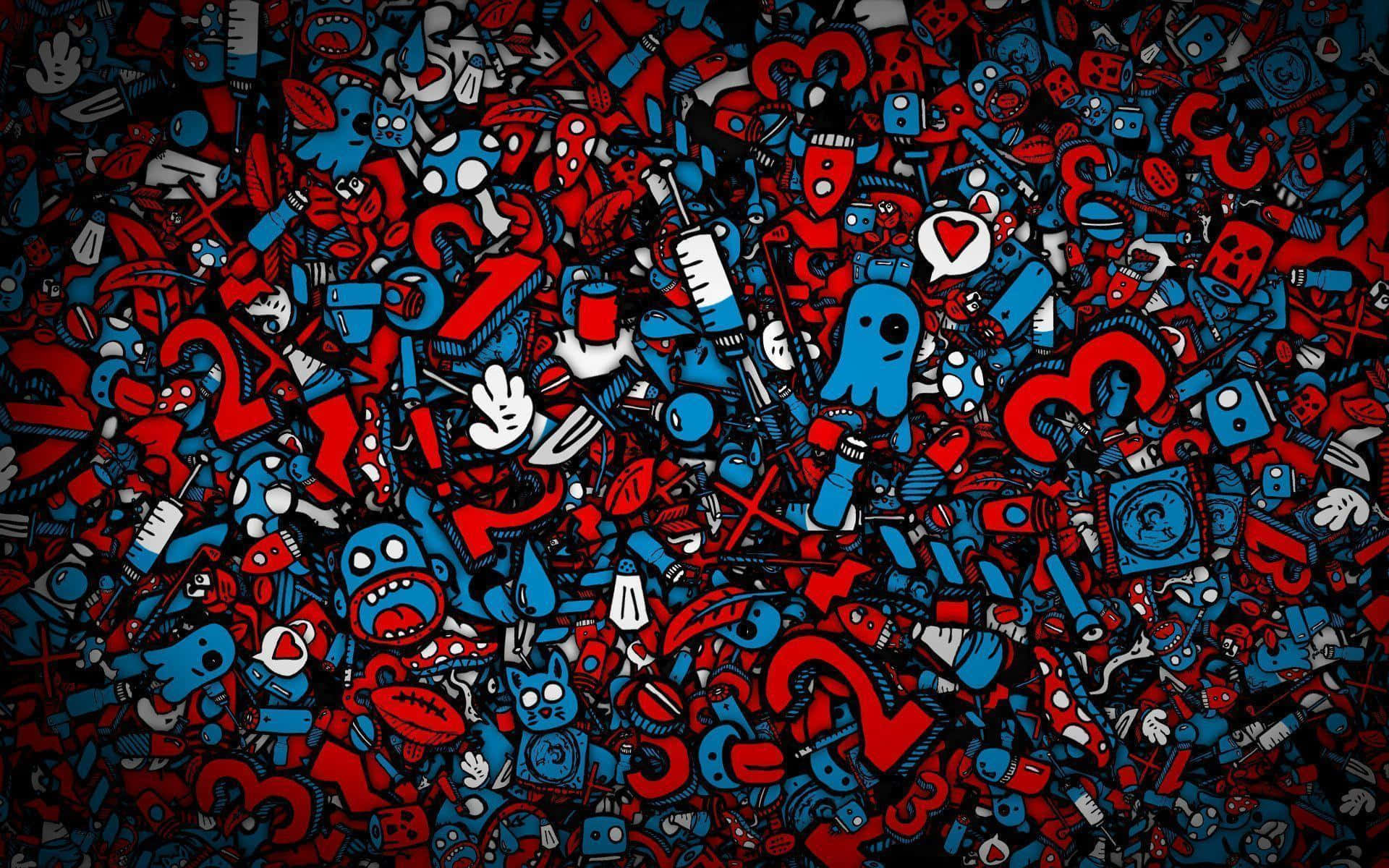 Graffiti背景 壁紙
