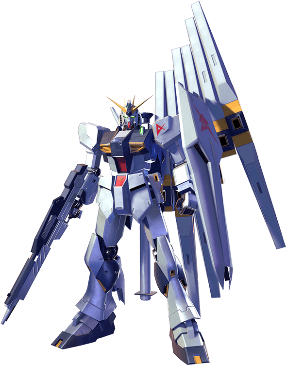 Gundam Wing Zero Custom 機甲 壁紙 — 藍白色機動戰士手持大型盾牌和光束步槍，站在黑色背景前。