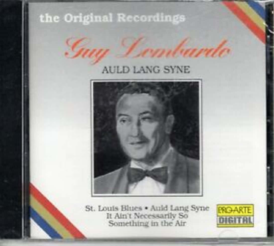 Guy Lombardo原版錄音的CD封面，包含歌曲名稱和肖像。
