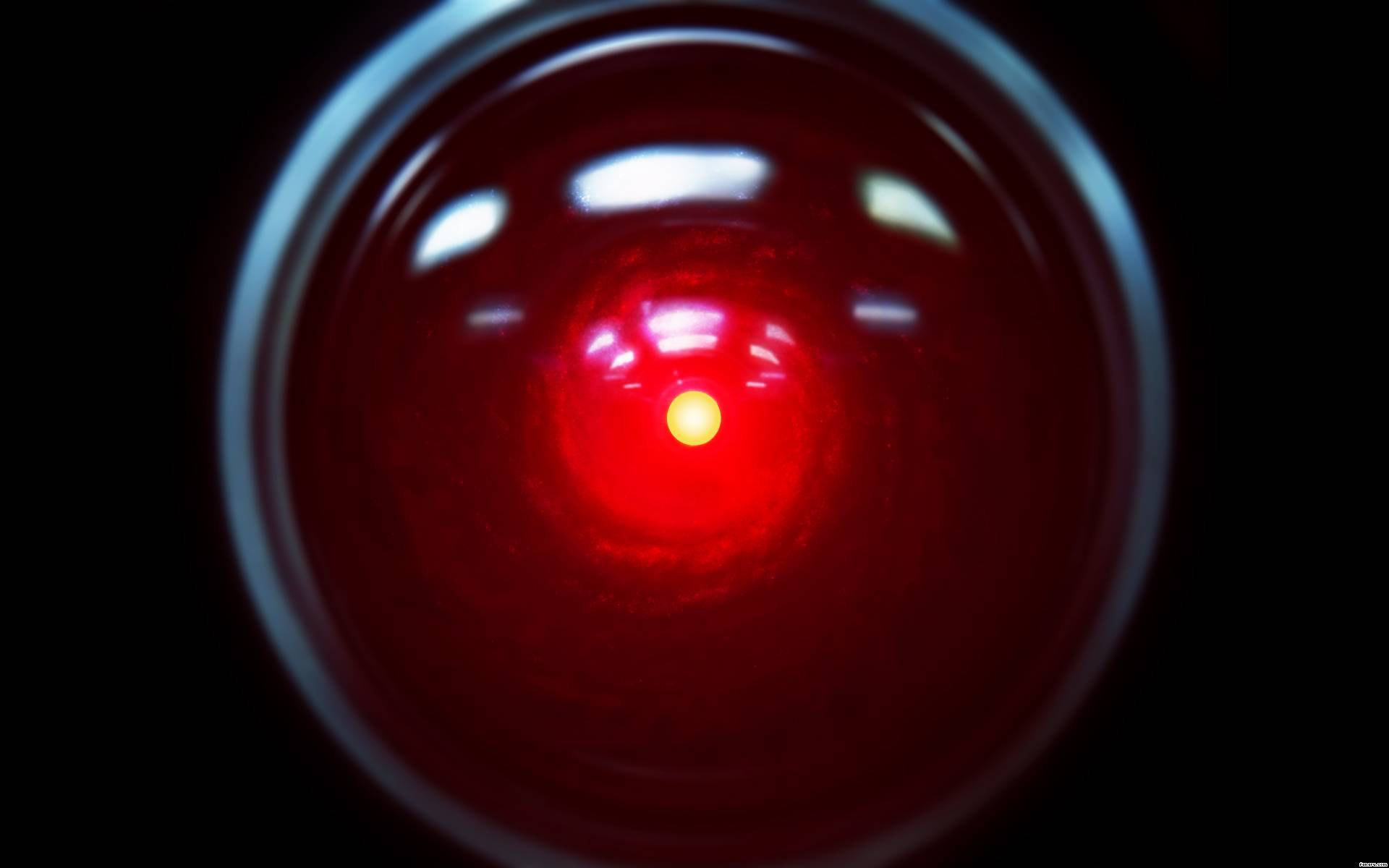 Hal 9000 恐怖紅眼 壁紙