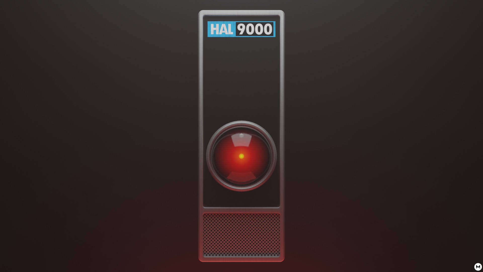 Hal 9000 紅光 壁紙