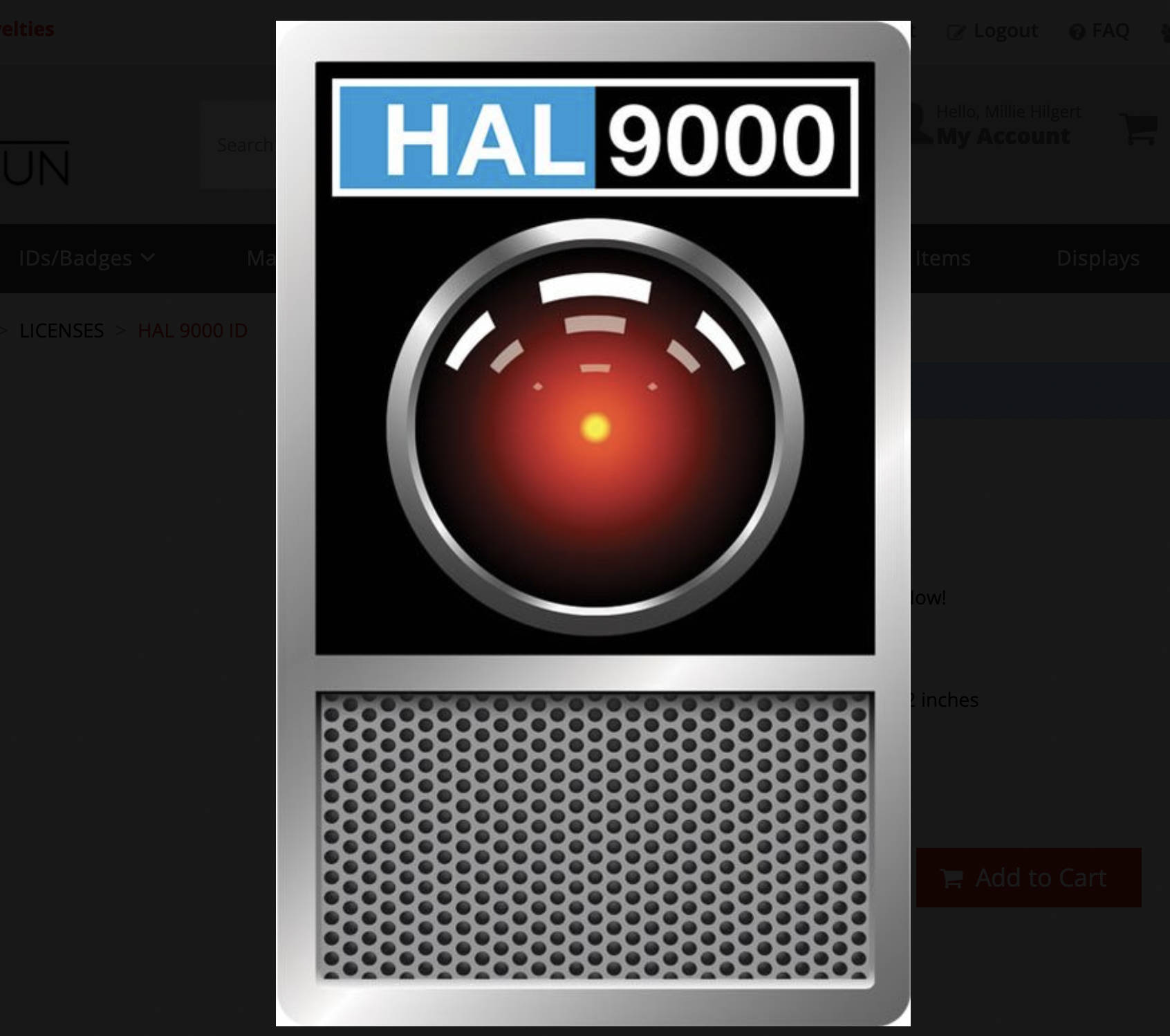 Hal 9000 電腦編輯 壁紙