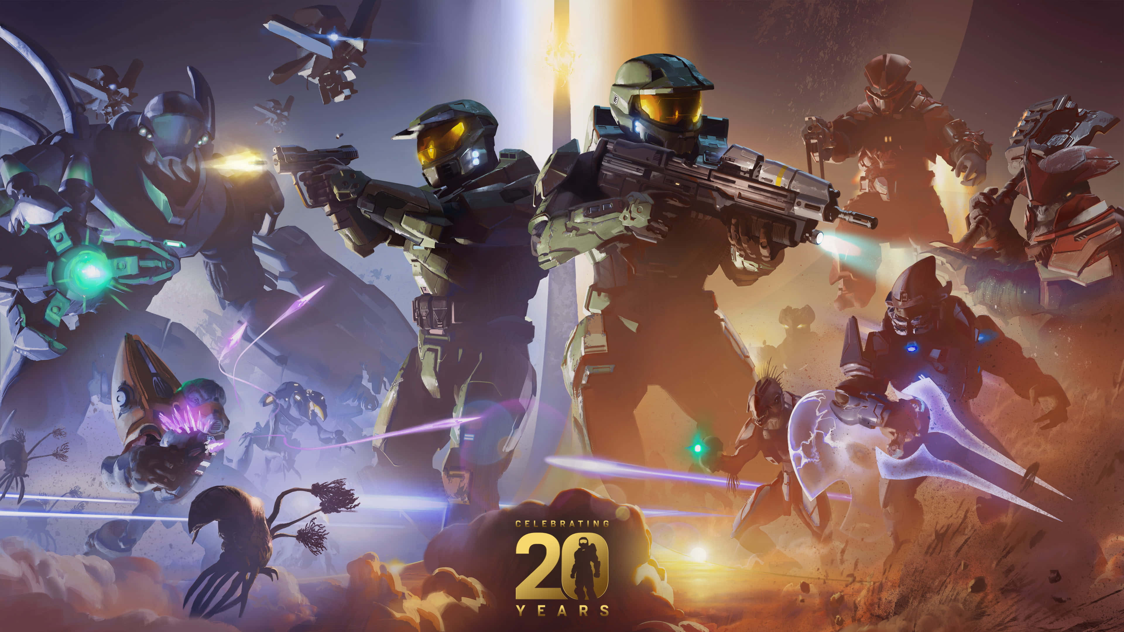 Halo 20週年紀念海報 壁紙