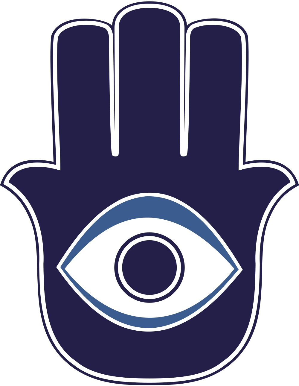 Hamsa 邪眼保護符號 壁紙